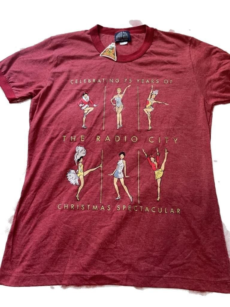 Radio City Music Hall Christmas Spectacular 75th Anniversary T-Shirt Size LG 3