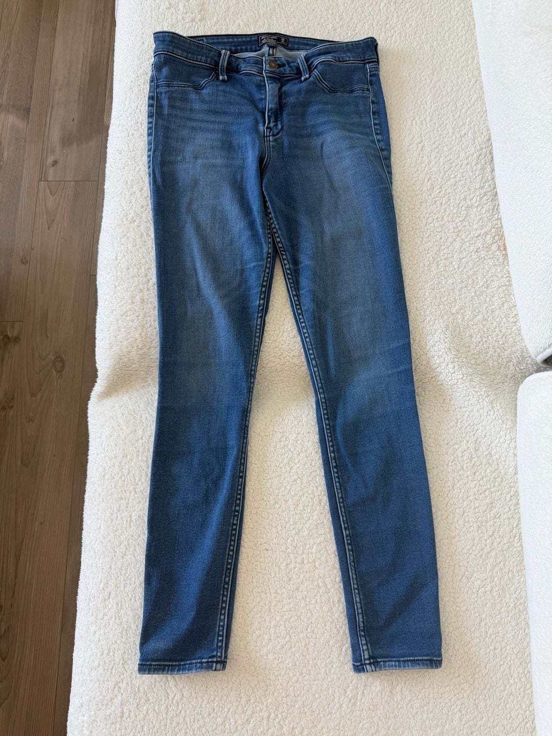 Abercrombie & Fitch Harper Low Rise Jean Legging Blue Size 28 / 6R 1
