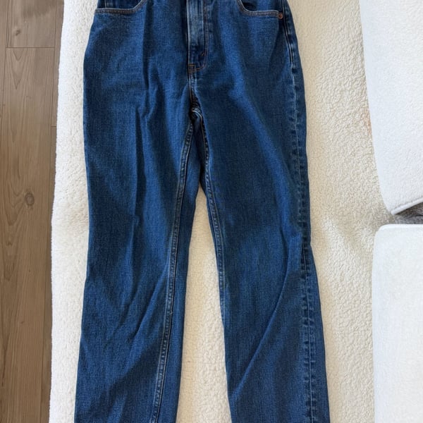 Abercrombie & Fitch The Ankle Straight Ultra High Rise Jeans Size 27/4