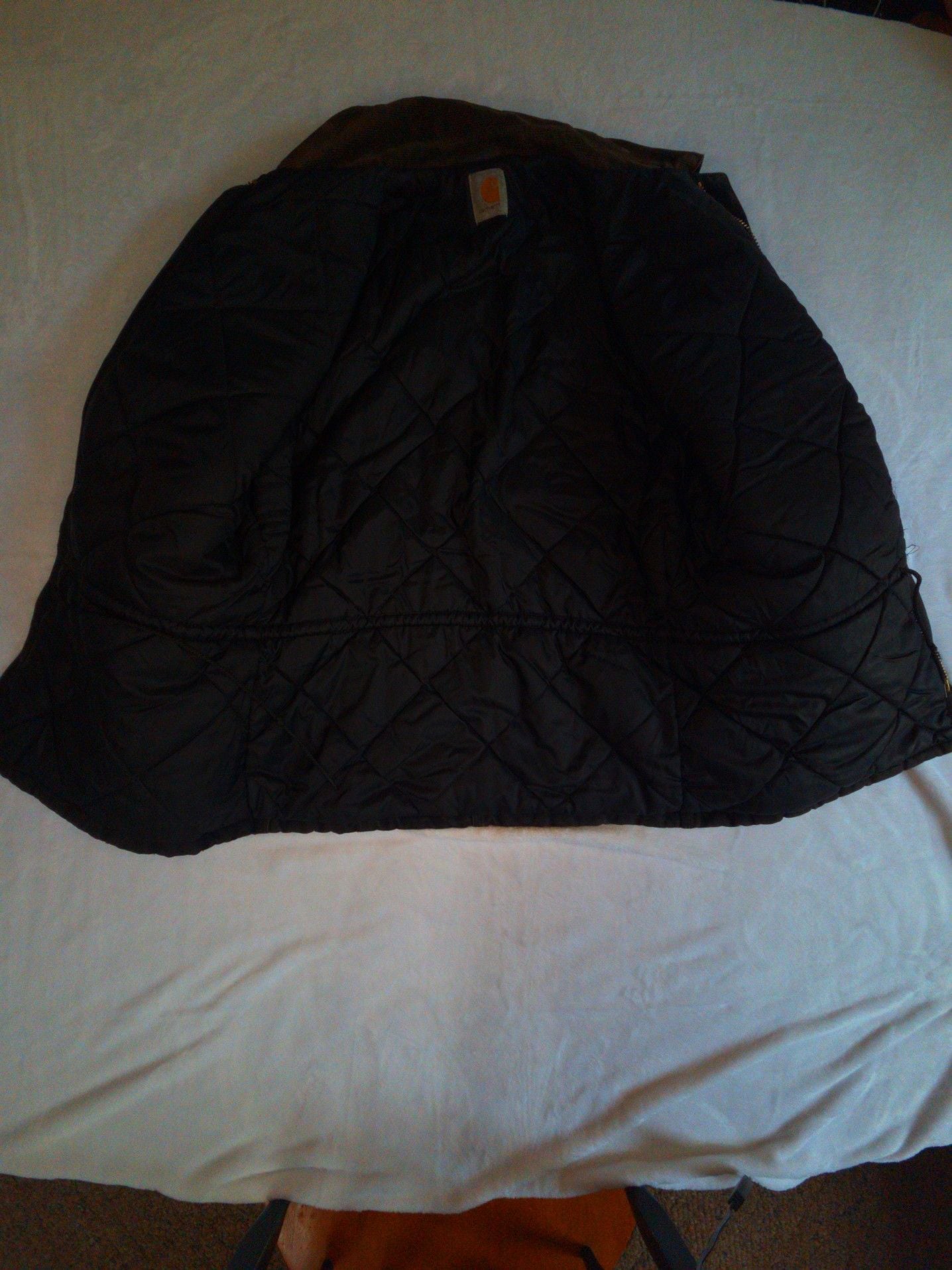 Carhartt Quilted Flannel Lined Duck Active Jacket 3