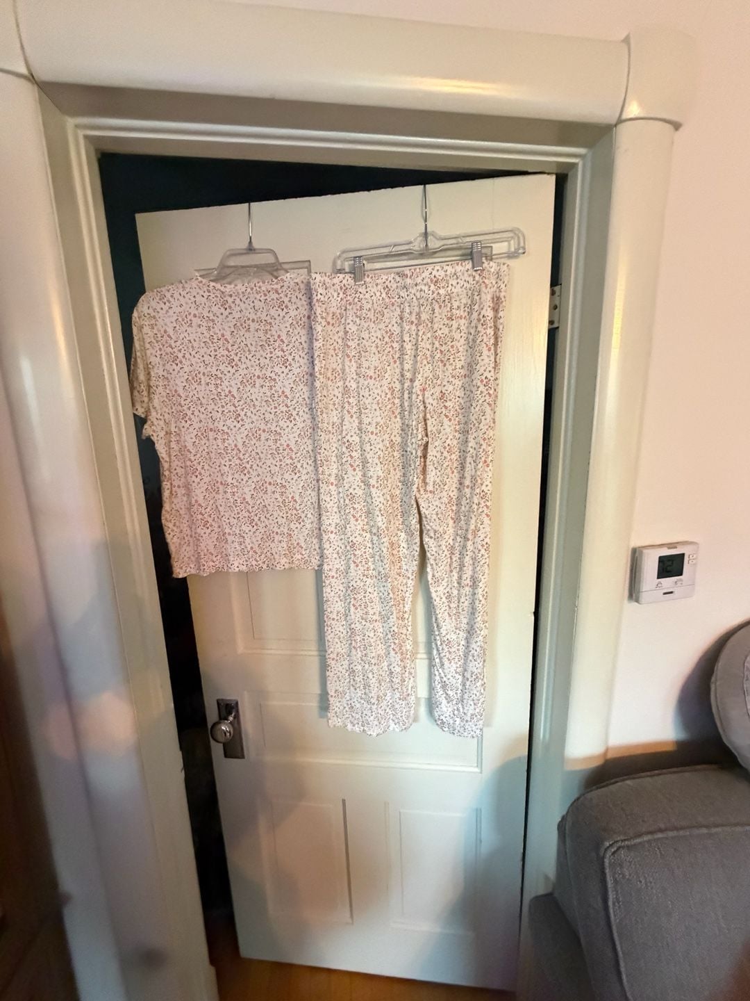 Mary Square Women's Floral Pajama Set Size L 7