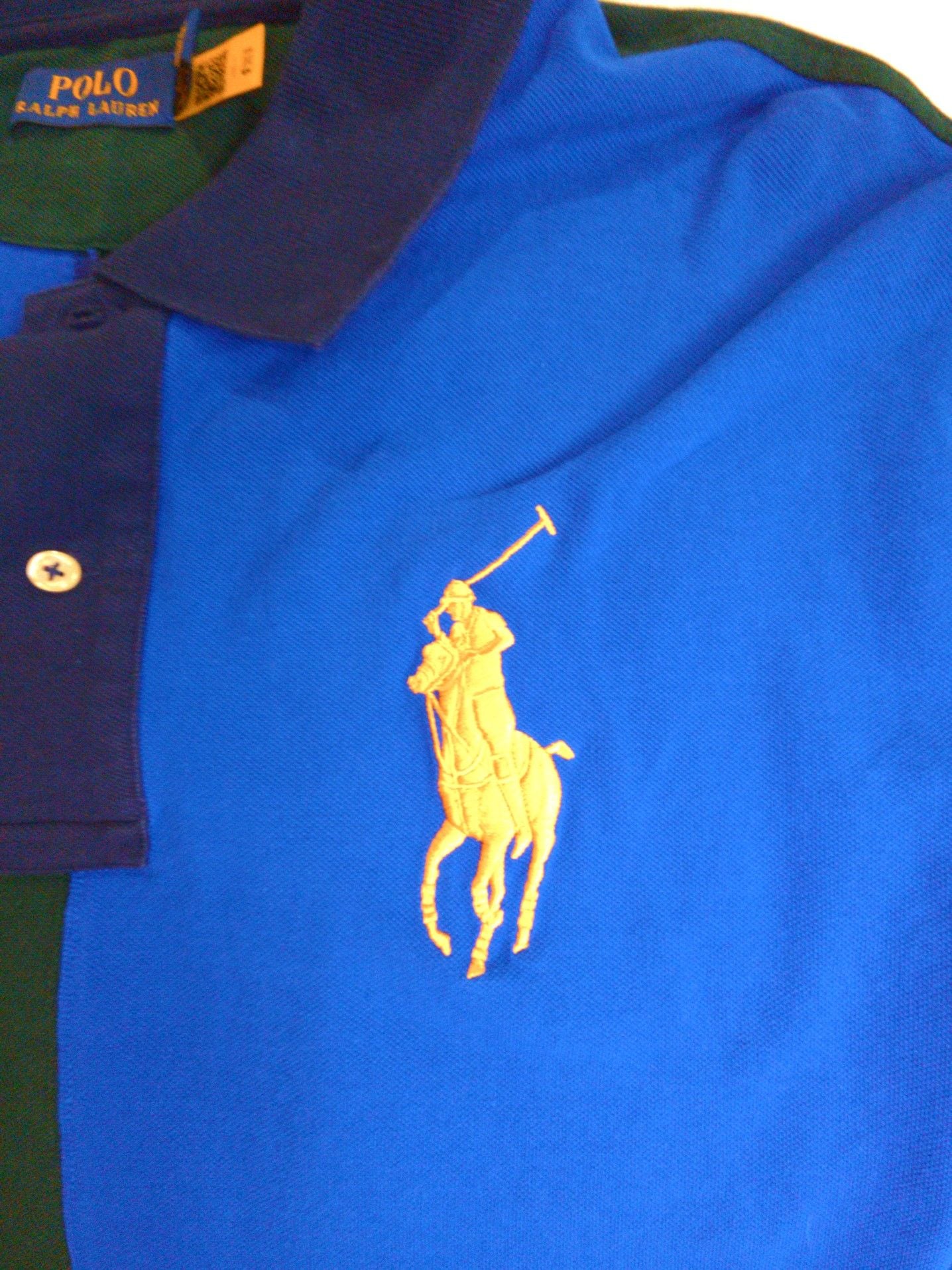 Ralph Lauren Polo RL County Riders & Jockey Club Crest XXL Custom Slim Fit 6