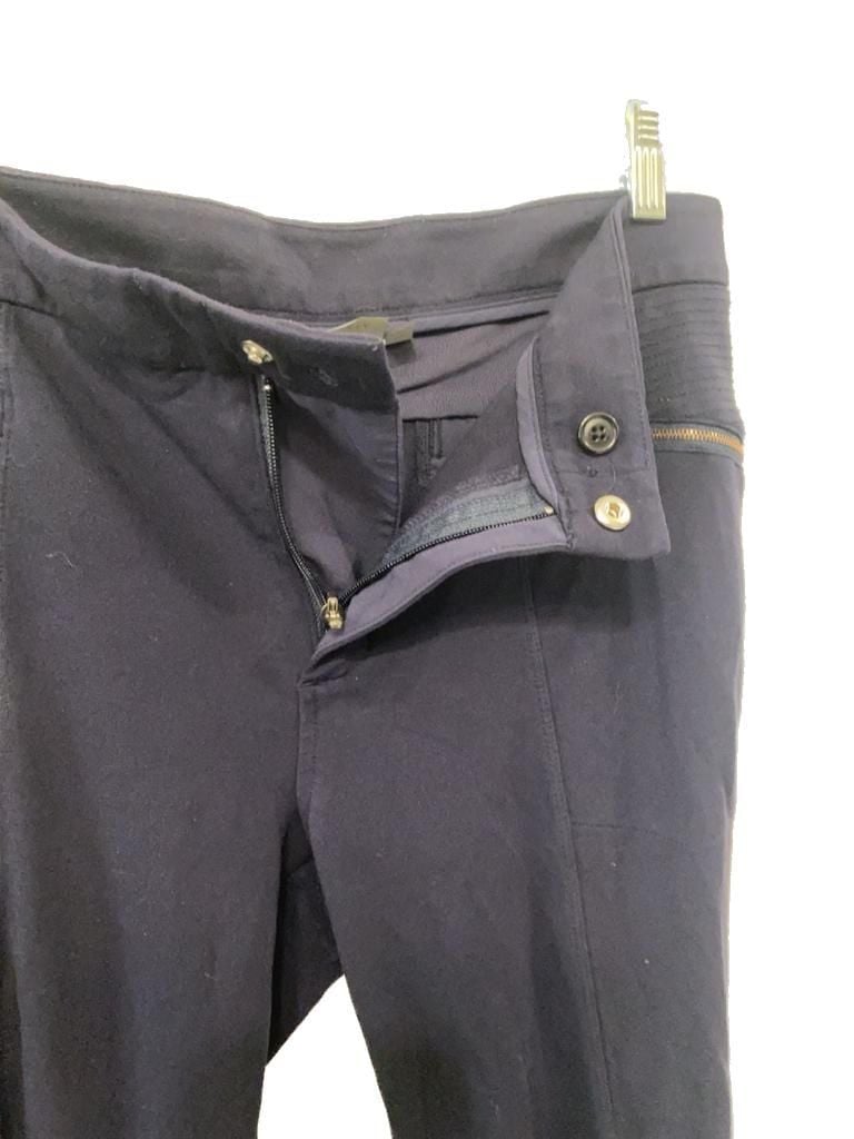 Athleta Size 10 Navy Blue Zip Pocket Skinny Pants 5