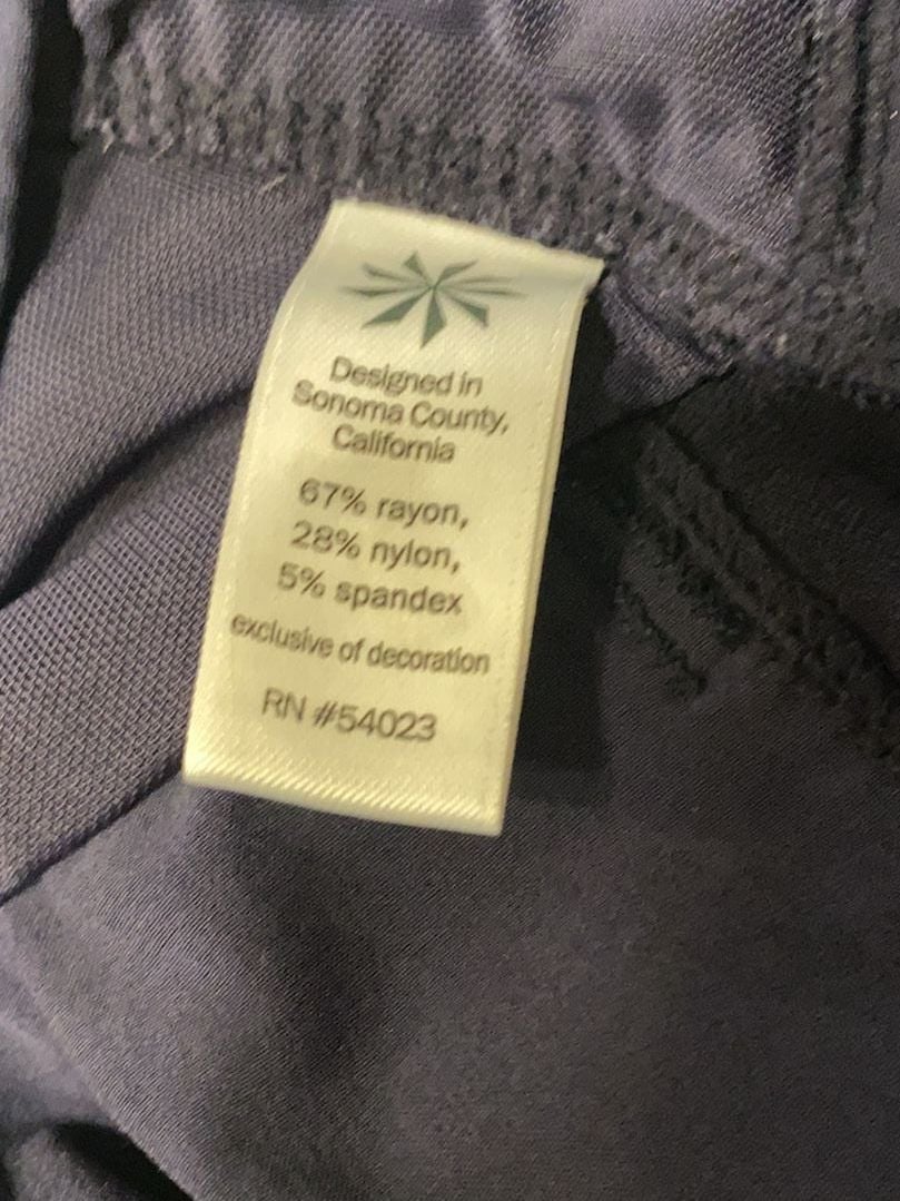 Athleta Size 10 Navy Blue Zip Pocket Skinny Pants 8