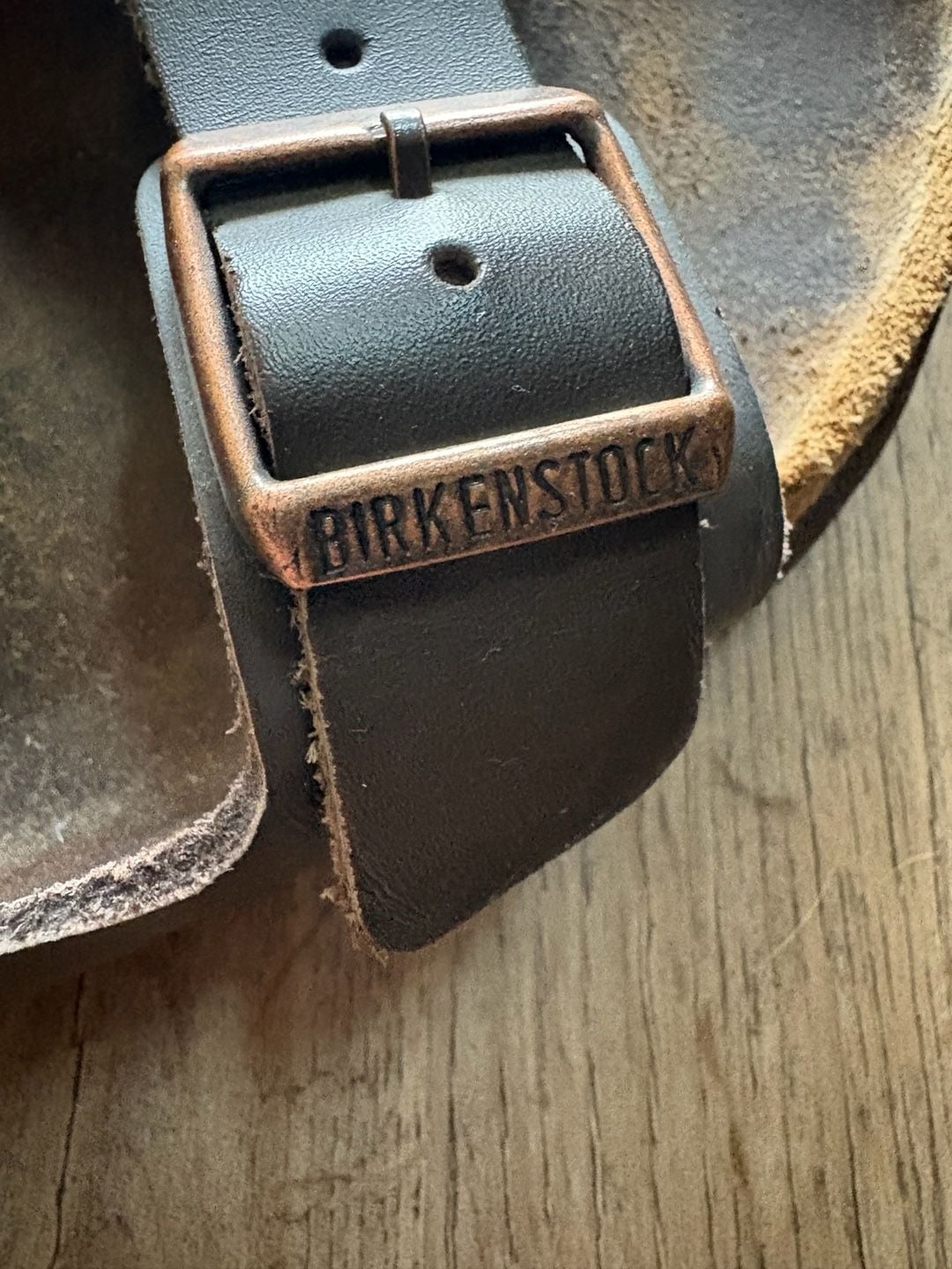 Birkenstock Arizona Leather Sandals Dark Brown 3