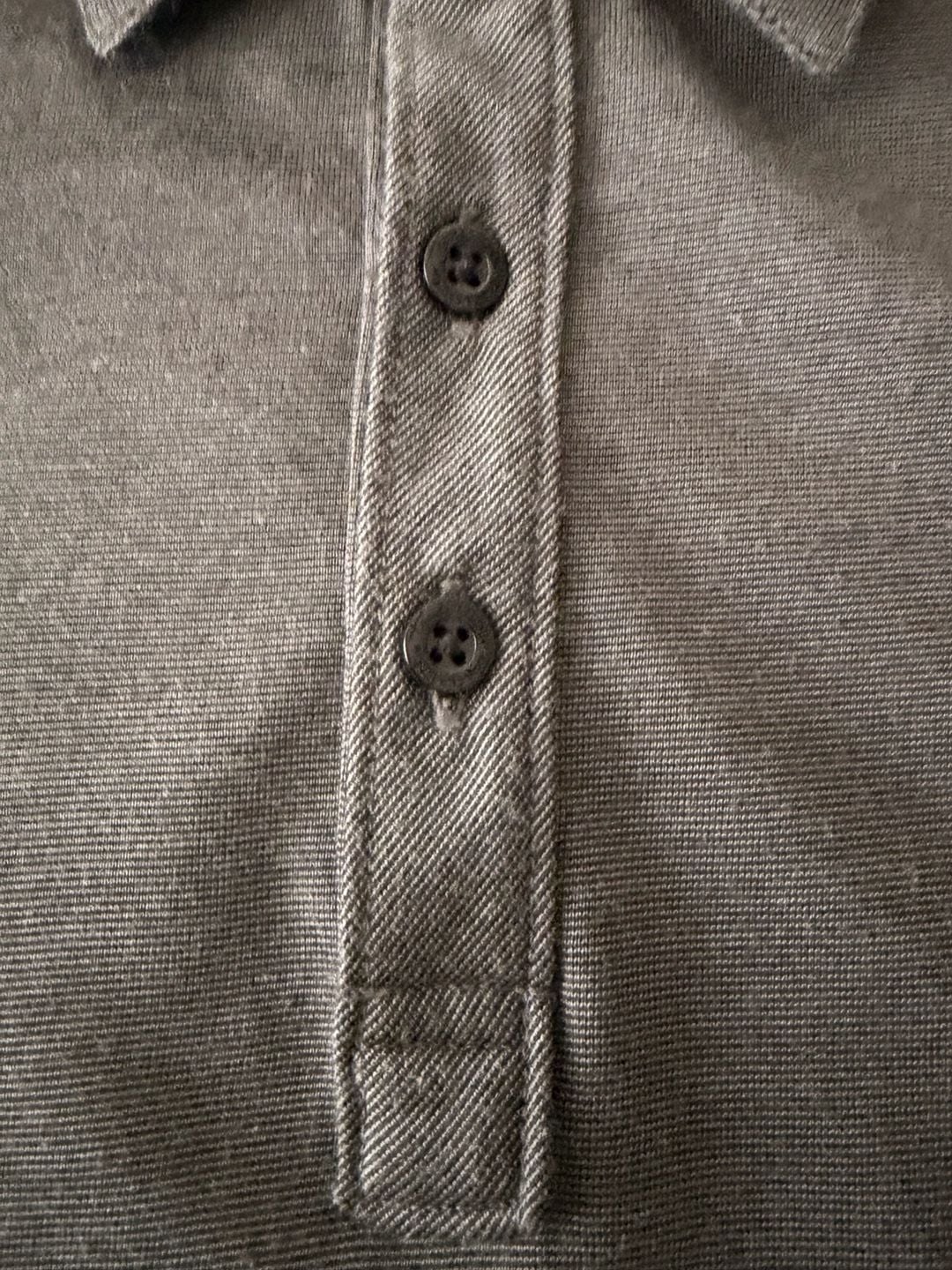 TravisMathew Men's Size L Gray Short Sleeve Polo Shirt 7