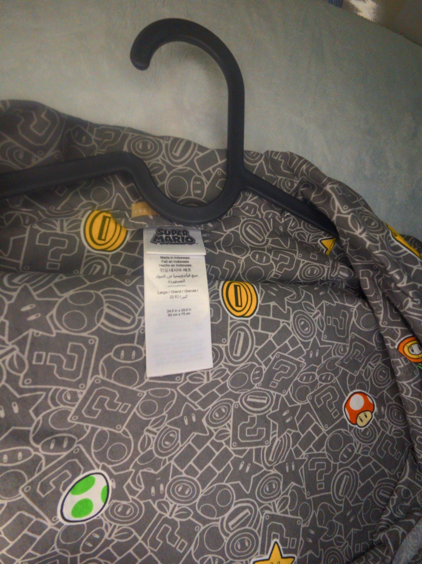 Super Mario Men's Pajama Set Size Large 2
