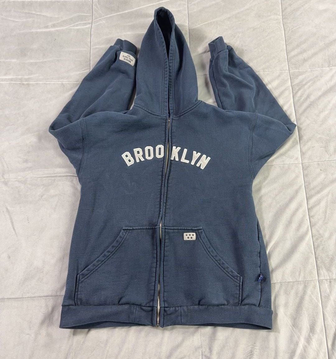 Blue Marlin Brooklyn Royal Giants 1917 Zip-Up Hoodie Size L (14/16) 2