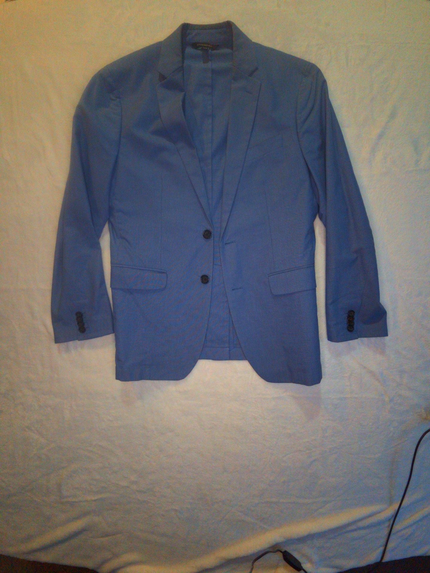 HUGO BOSS Men's Modern-Fit Superflex Jacket COLOR LIGHT BLUE SIZE 38R NEW 2