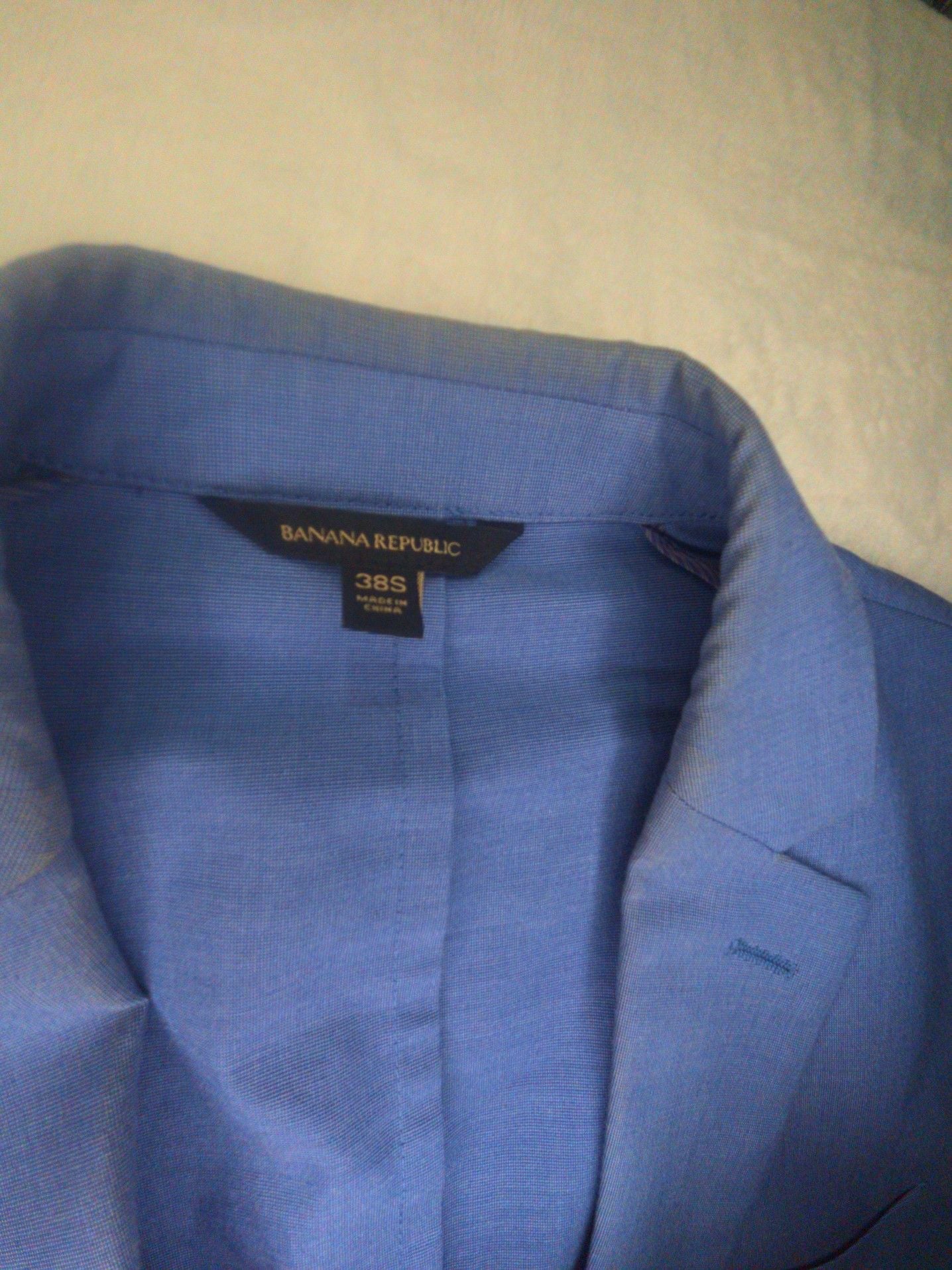 HUGO BOSS Men's Modern-Fit Superflex Jacket COLOR LIGHT BLUE SIZE 38R NEW 3