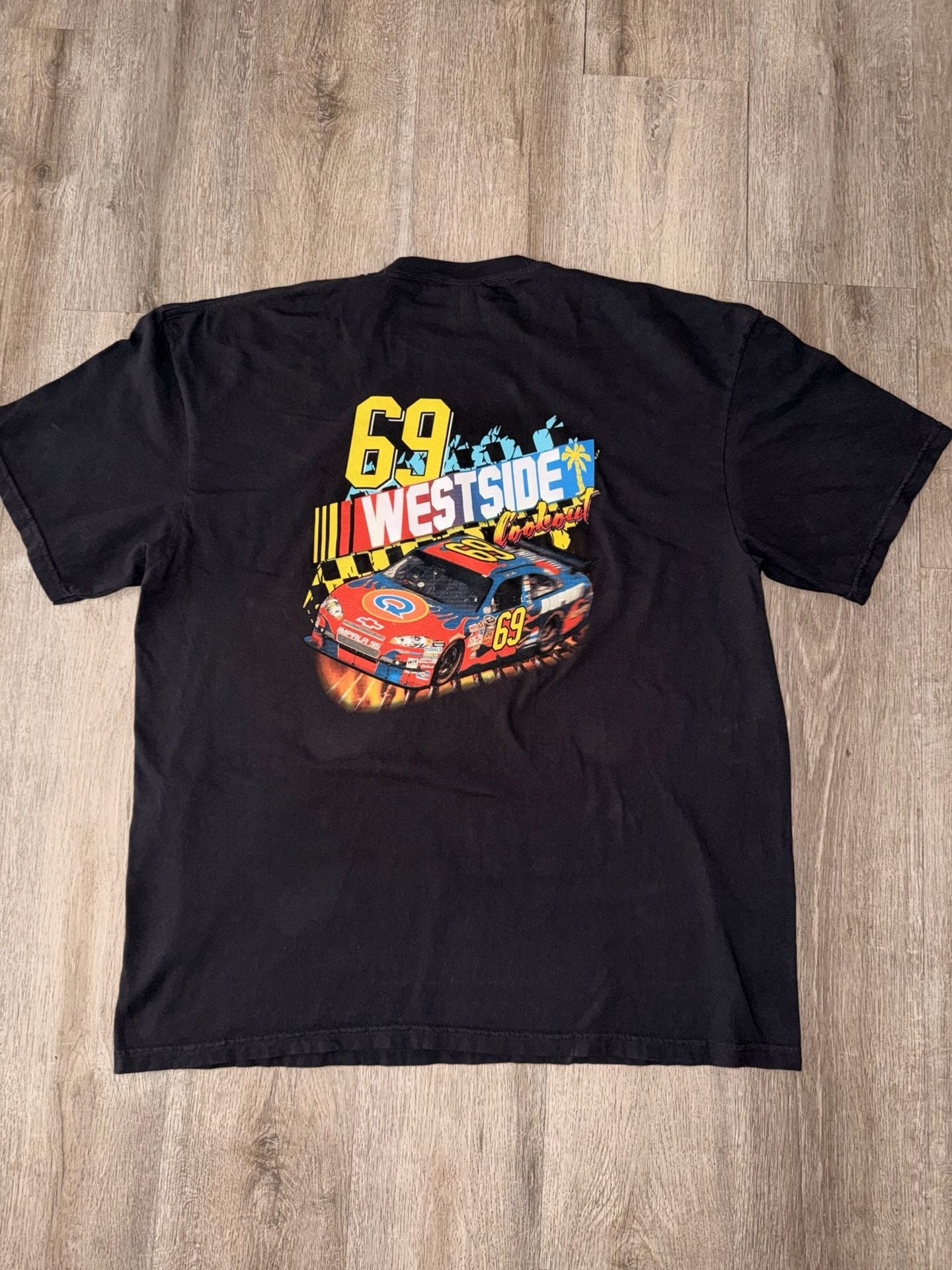 Gildan Westside Cookout 69 Racing Graphic T-Shirt 2XL 2