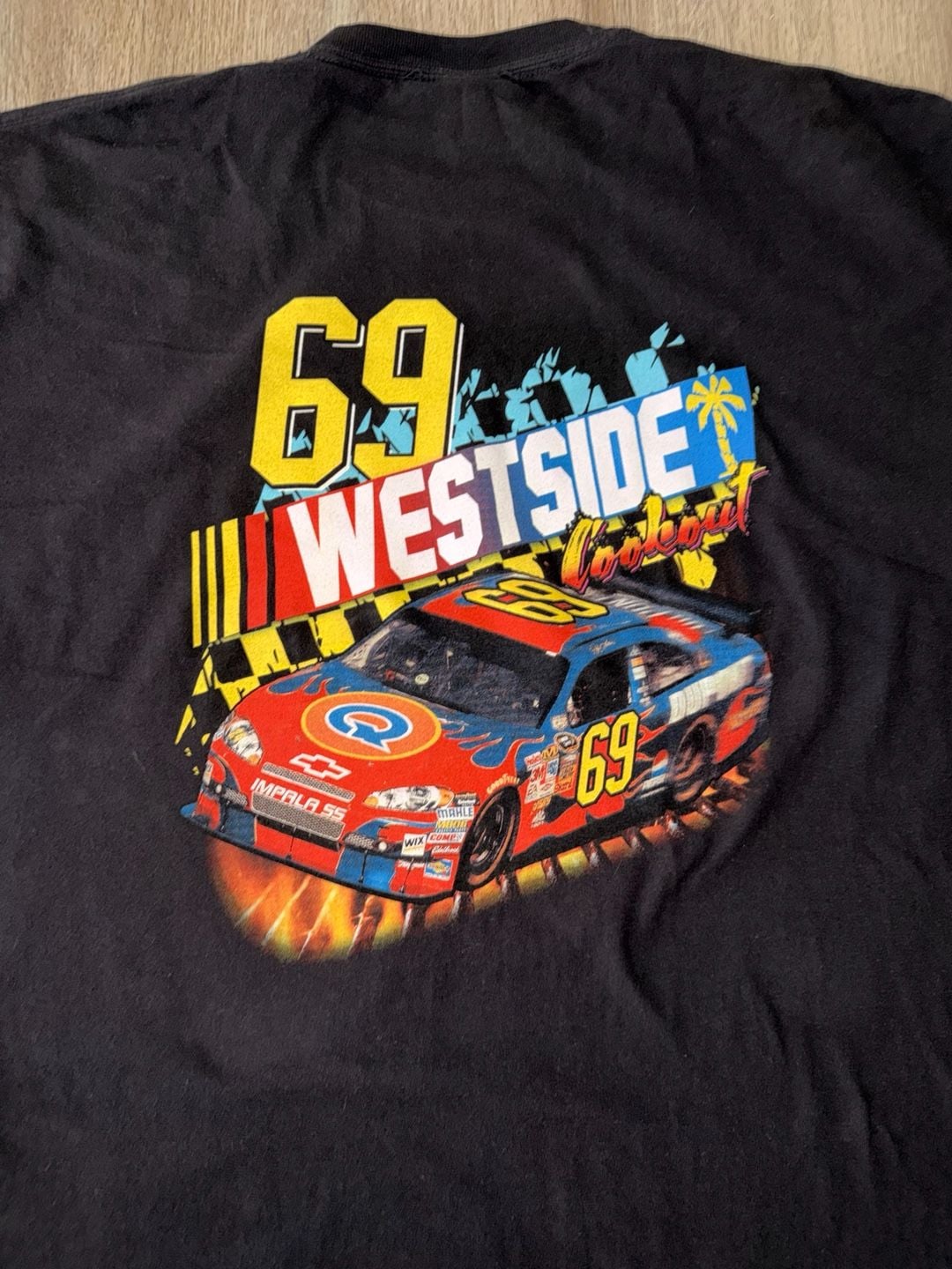 Gildan Westside Cookout 69 Racing Graphic T-Shirt 2XL 6