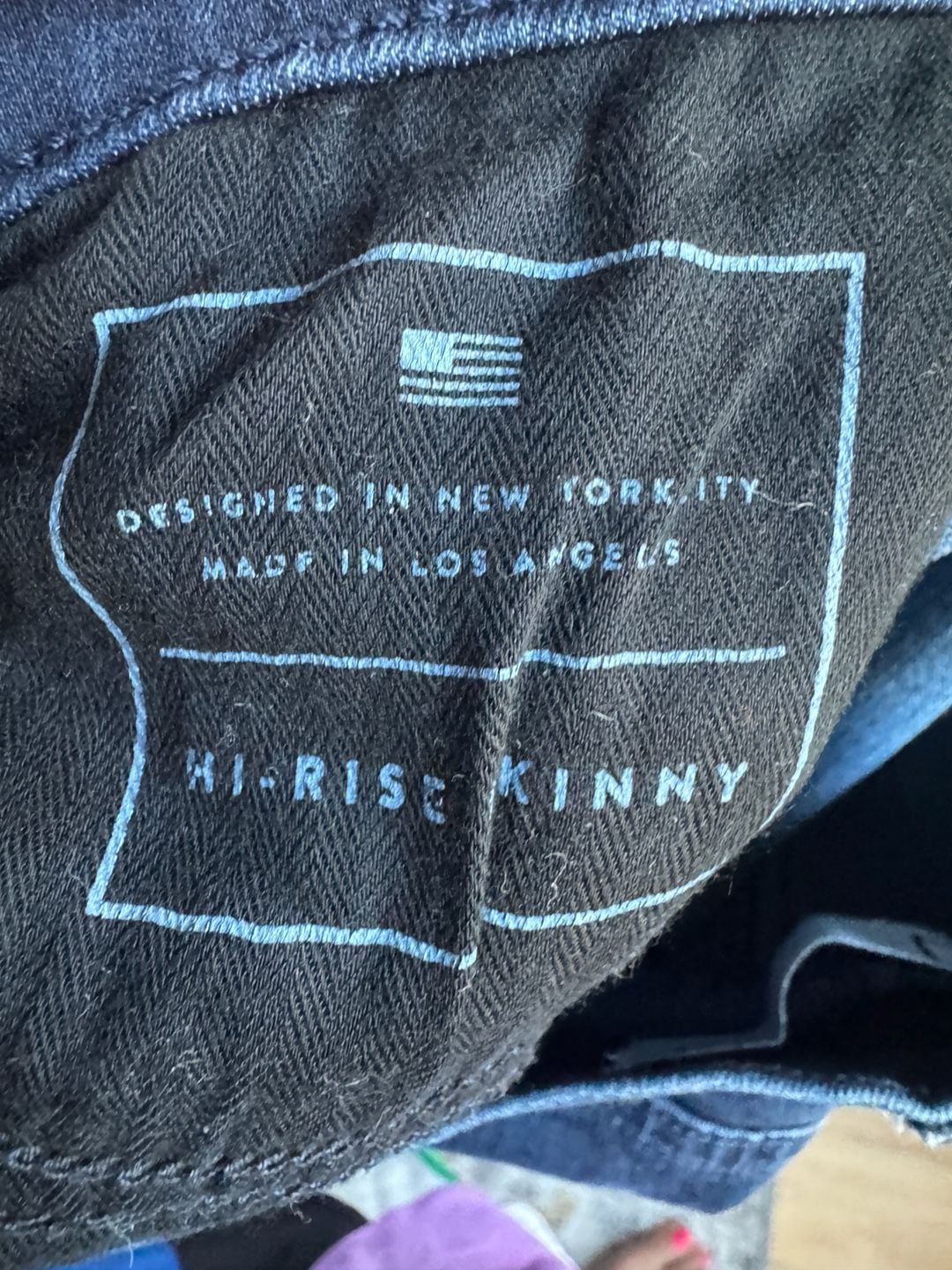 AYR Hi-Rise Skinny Jeans 26x28 4