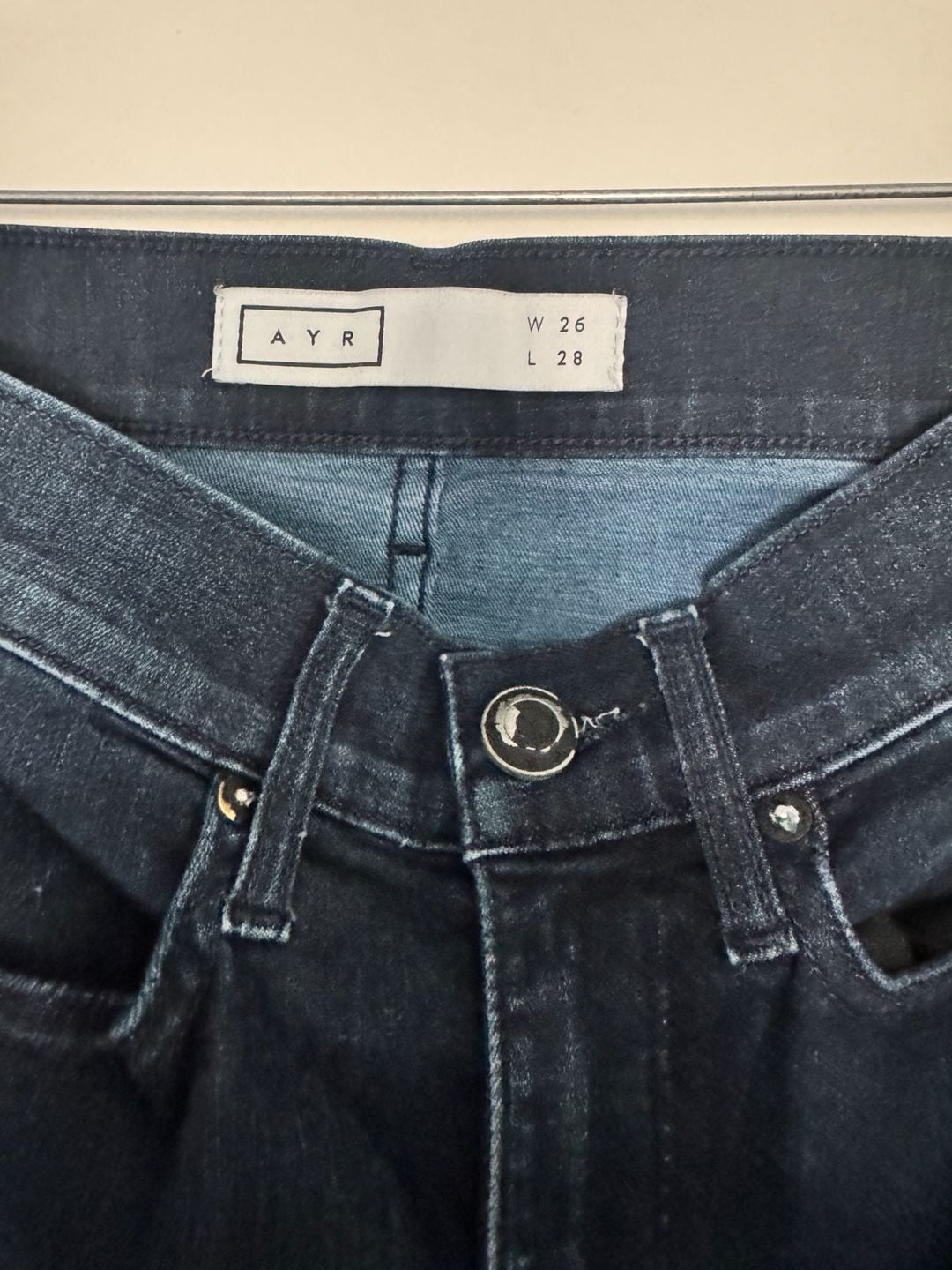 AYR Hi-Rise Skinny Jeans 26x28 6
