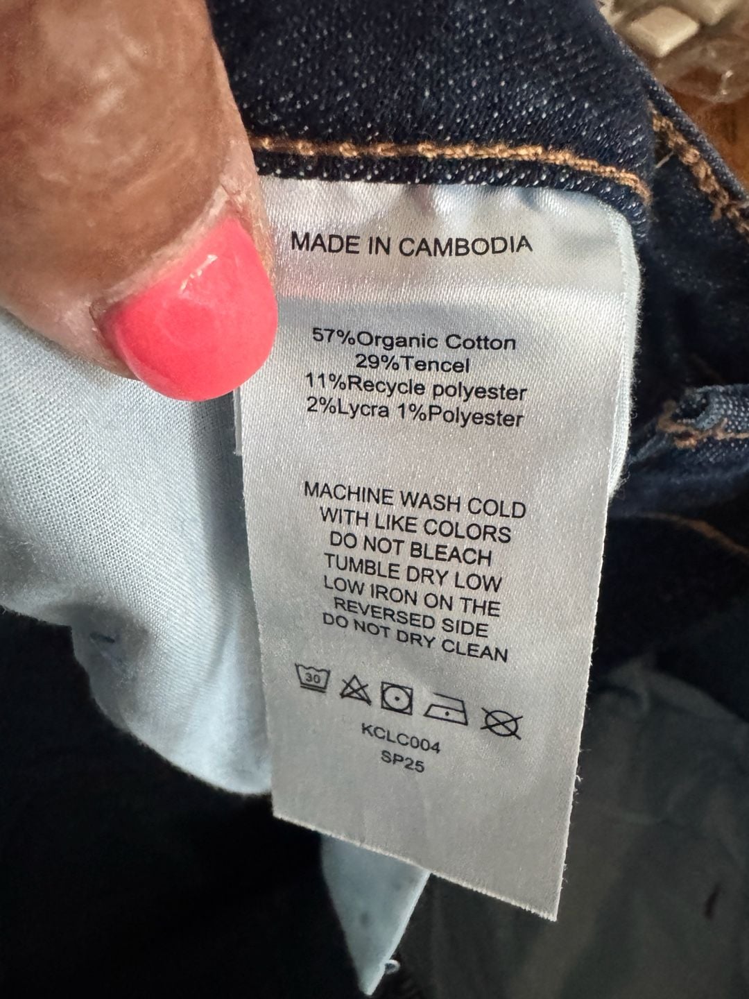 Quince Women's Size 27 Dark Wash Skinny Jeans 4
