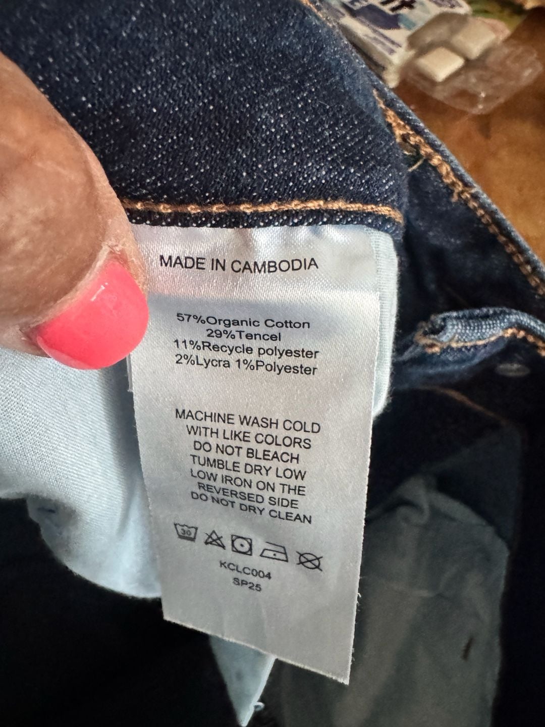 Quince Women's Size 27 Dark Wash Skinny Jeans 5