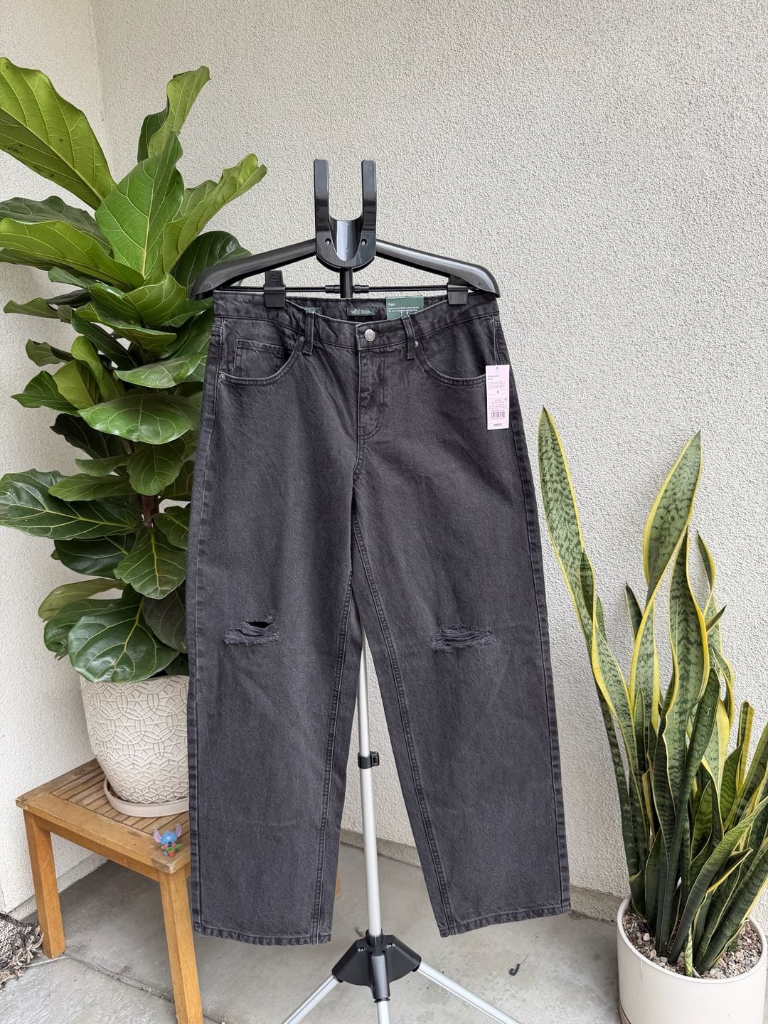 Wild Fable Mid-Rise 90s Relaxed Straight Jeans Size 8 6