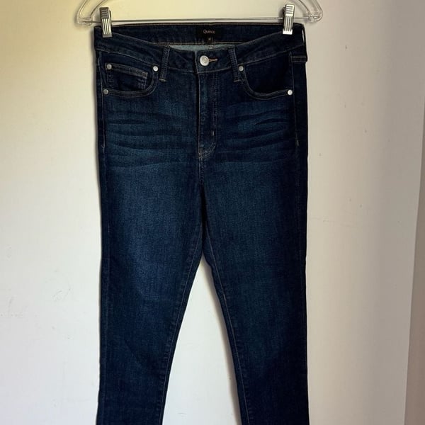 Quince Women's Size 27 Dark Wash Skinny Jeans