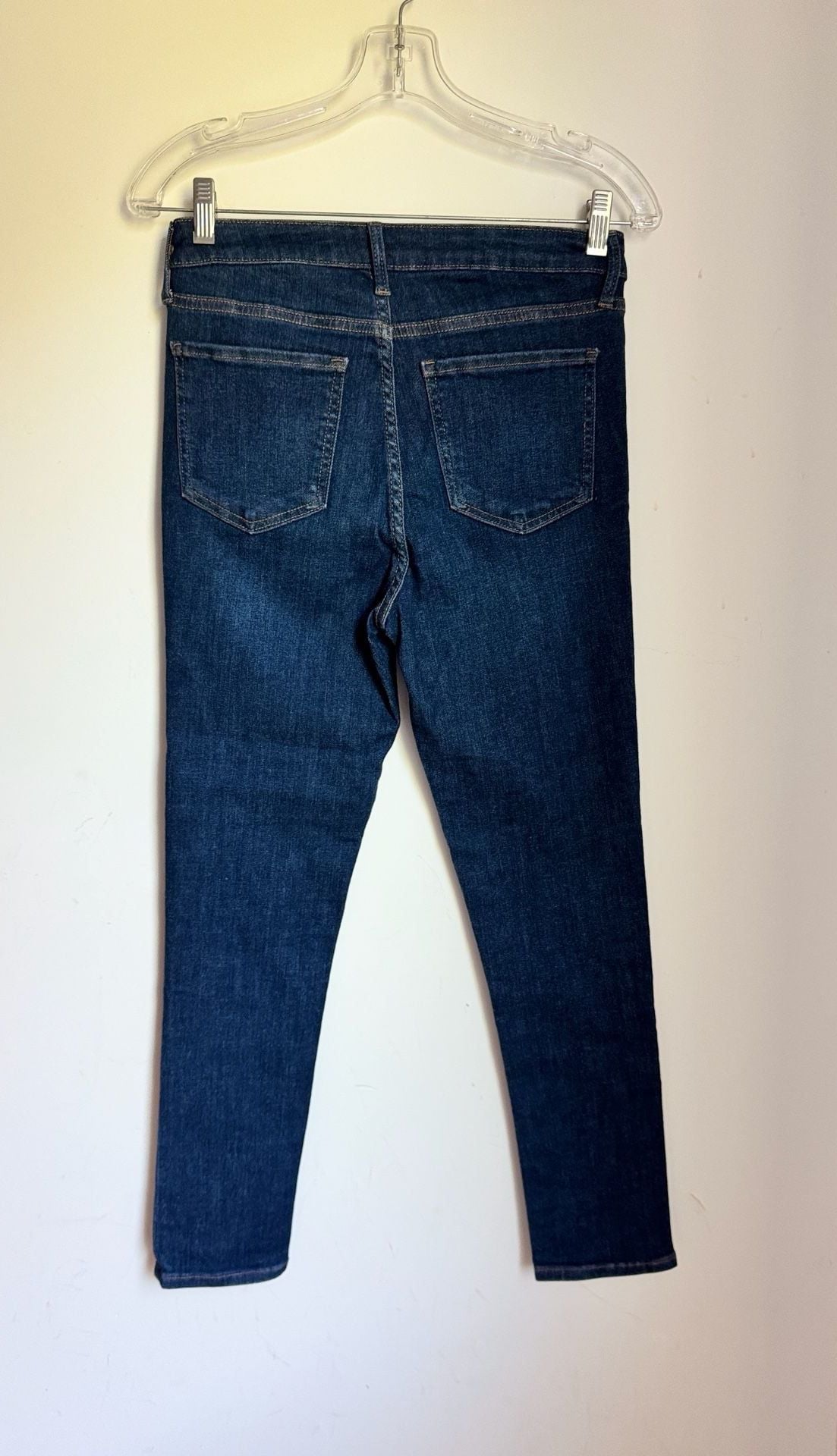 Quince Women's Size 27 Dark Wash Skinny Jeans 3