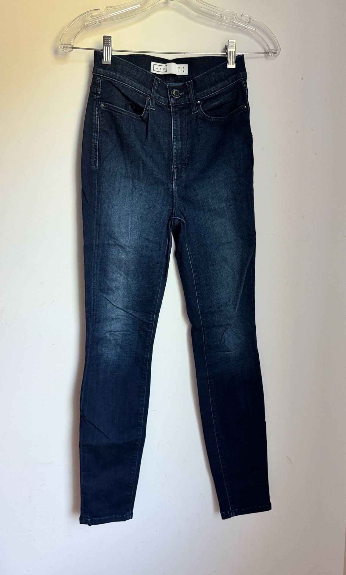 AYR Hi-Rise Skinny Jeans 26x28 2