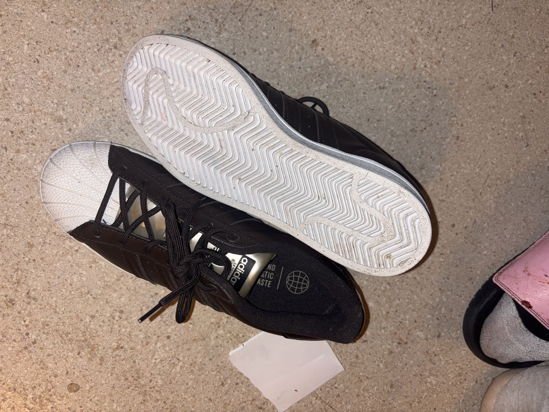 Adidas Superstar End Plastic Waste Sneakers Brown Size 7.5 2