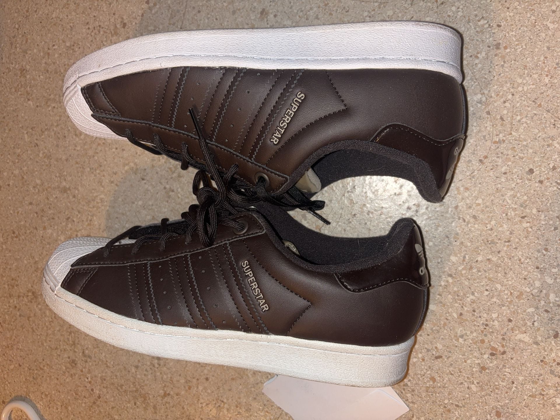 Adidas Superstar End Plastic Waste Sneakers Brown Size 7.5 3