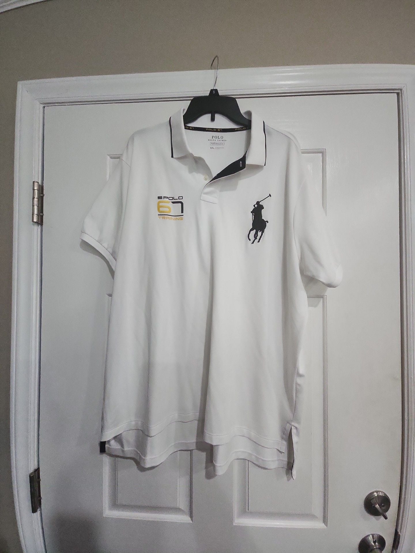 Polo Ralph Lauren Performance Polo 67 Training Shirt White XXL 2