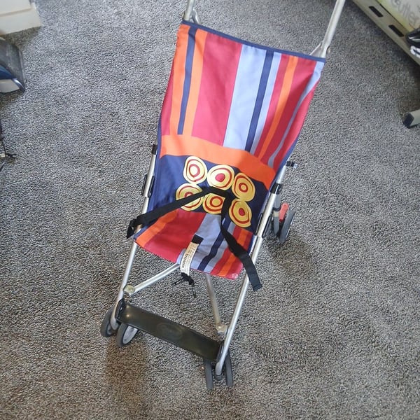Cosco Juvenile Doll Umbrella Stroller Striped Pattern