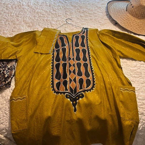 Rima Vintage African Dashiki Two-Piece Set One Size Fits Most