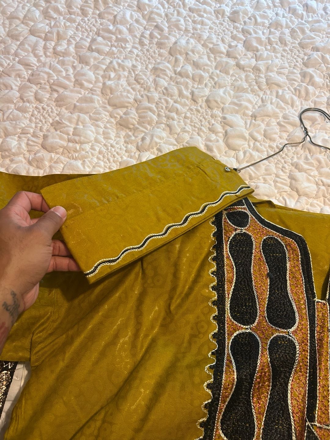 Rima Vintage African Dashiki Two-Piece Set One Size Fits Most 2