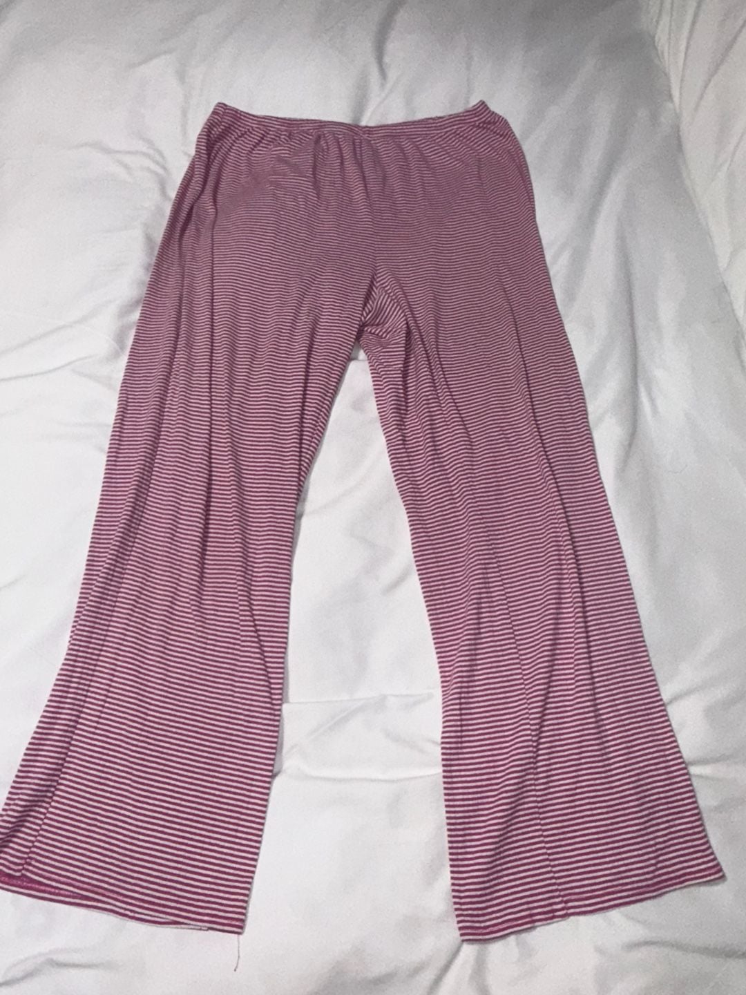 Victoria's Secret PINK Striped Lounge Pajama Pants Size Large 1