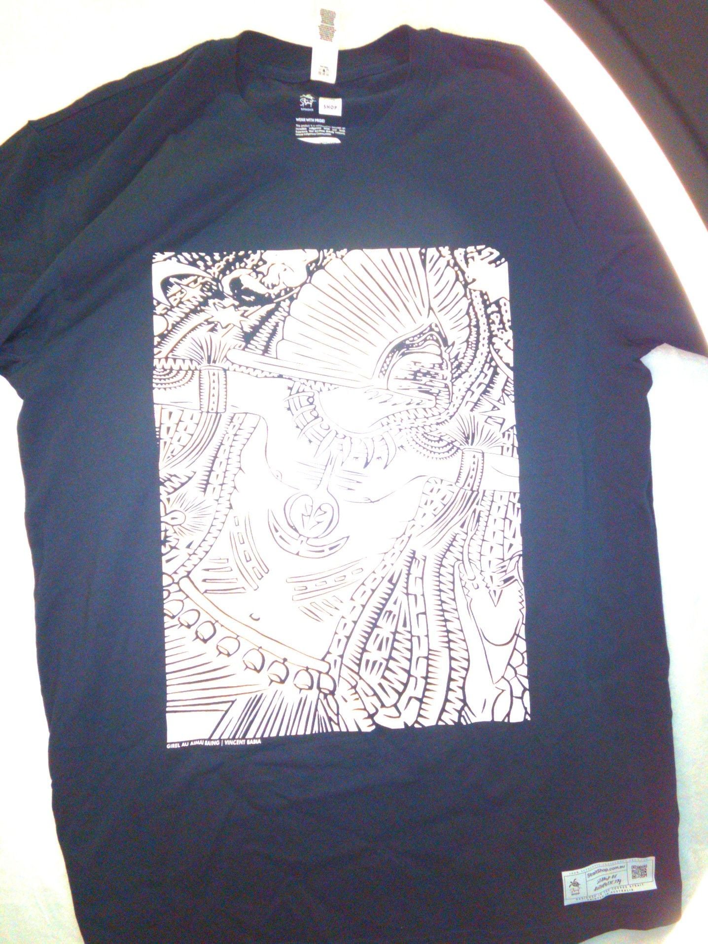 Strait Shop Vincent Babia Graphic T-Shirt Size M 4