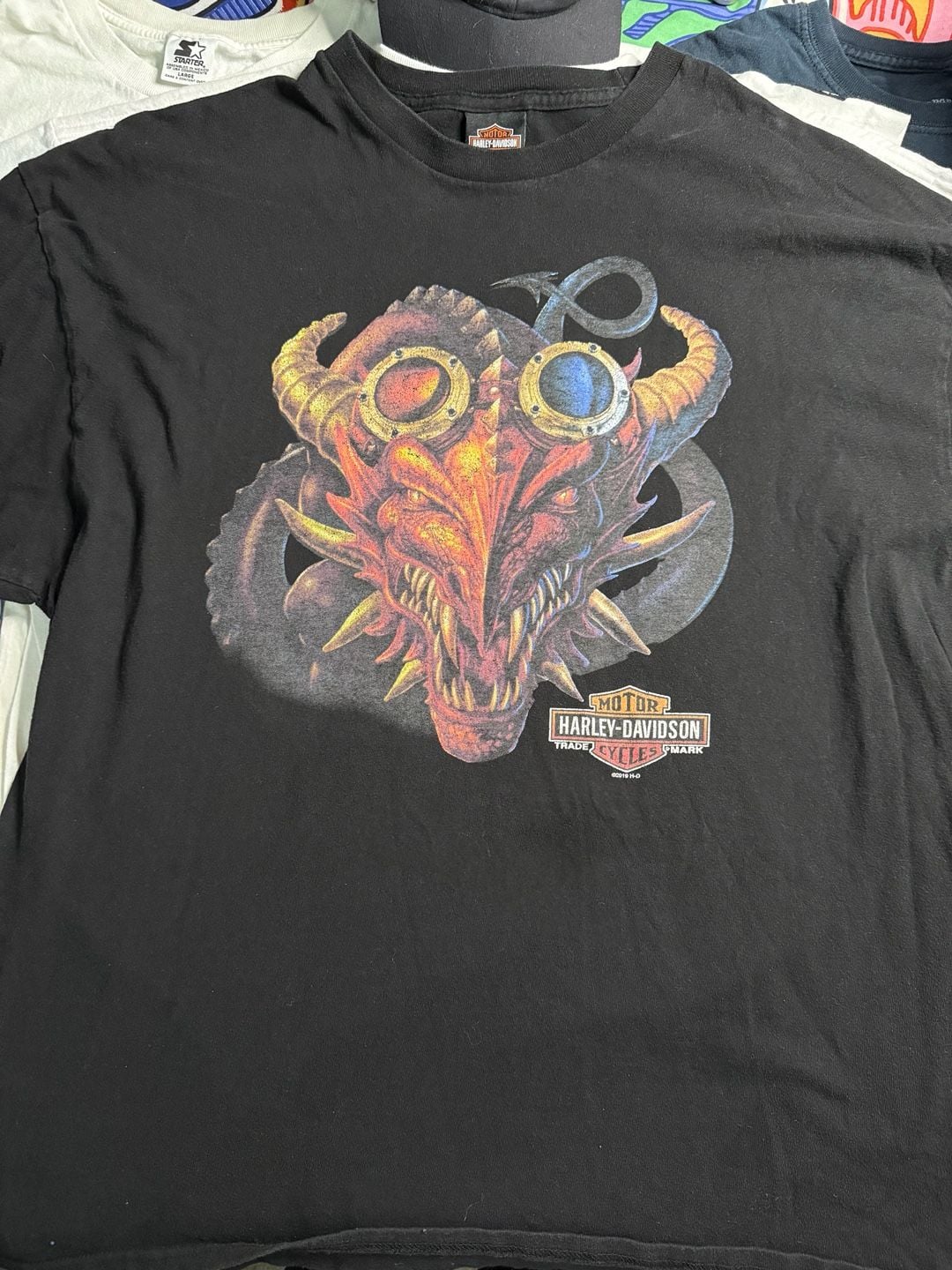 Harley-Davidson US 129 Dragon Tallassee TN Graphic T-Shirt 2