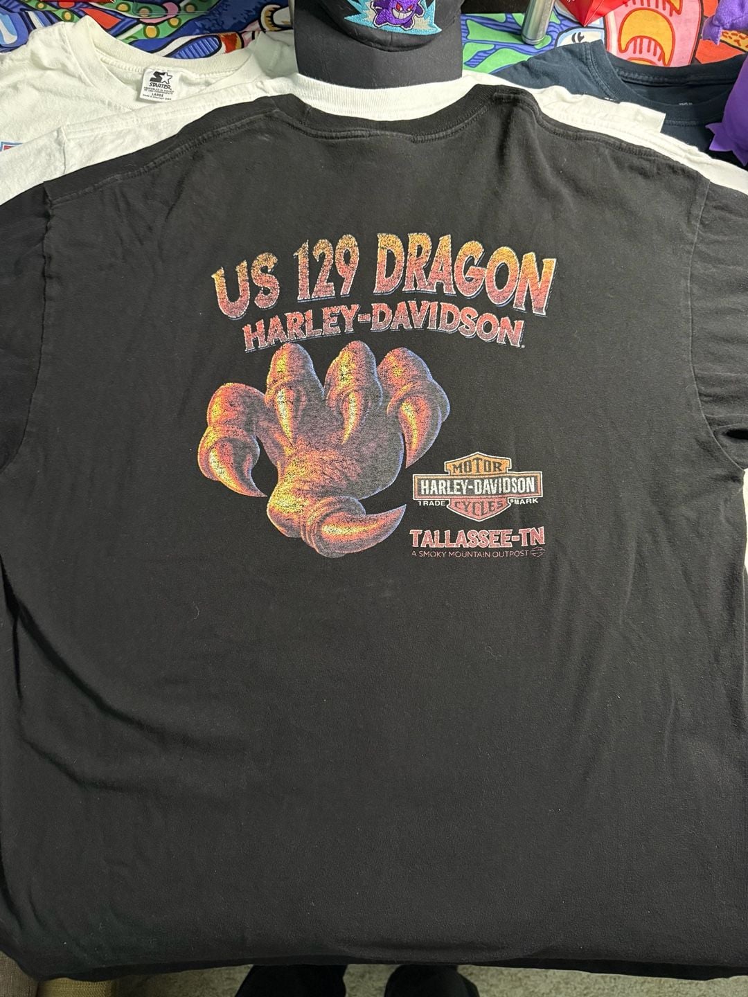 Harley-Davidson US 129 Dragon Tallassee TN Graphic T-Shirt 3