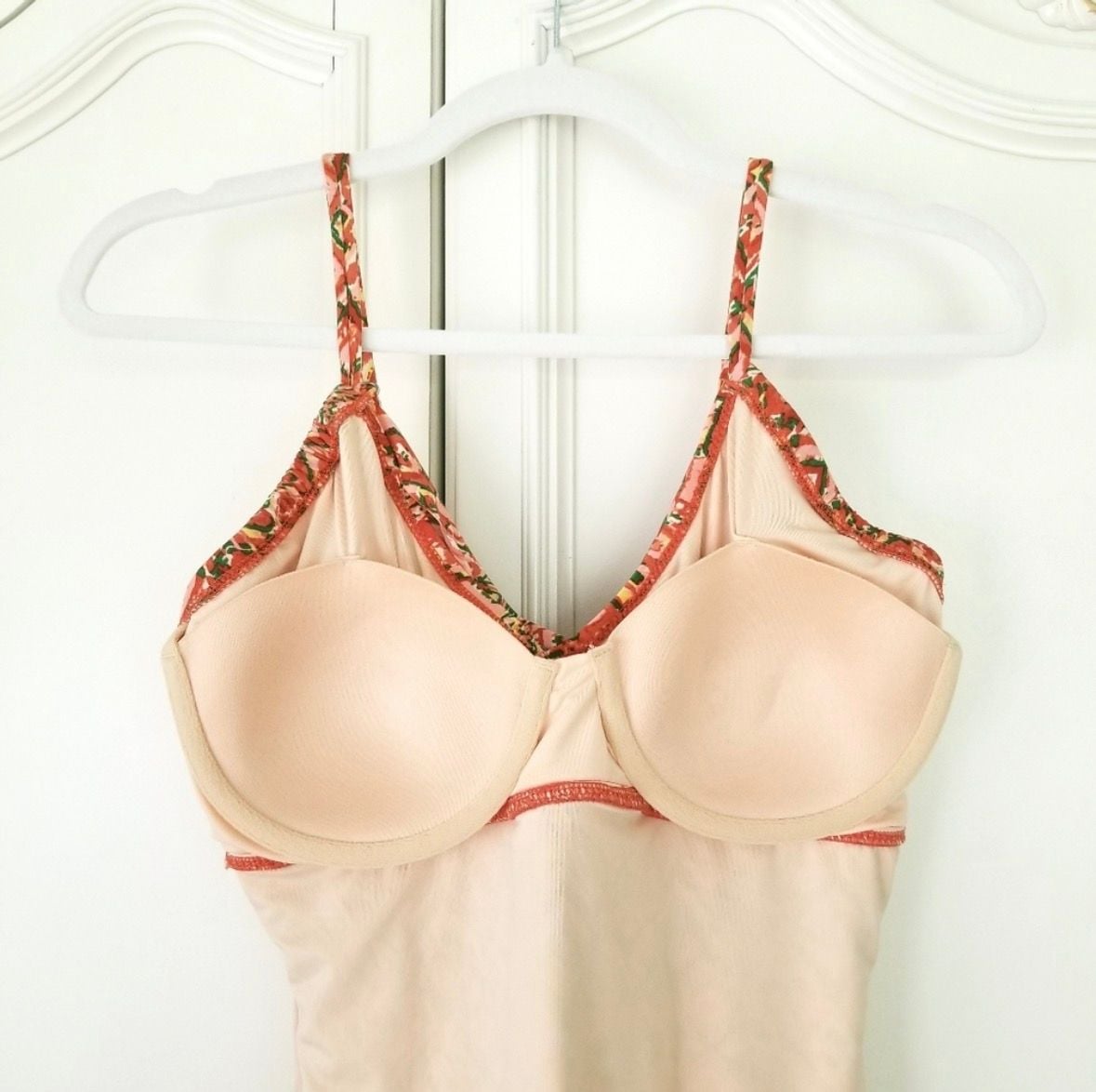 Garnet Hill Ruched-Overlay One-Piece Swimsuit Size 10 7