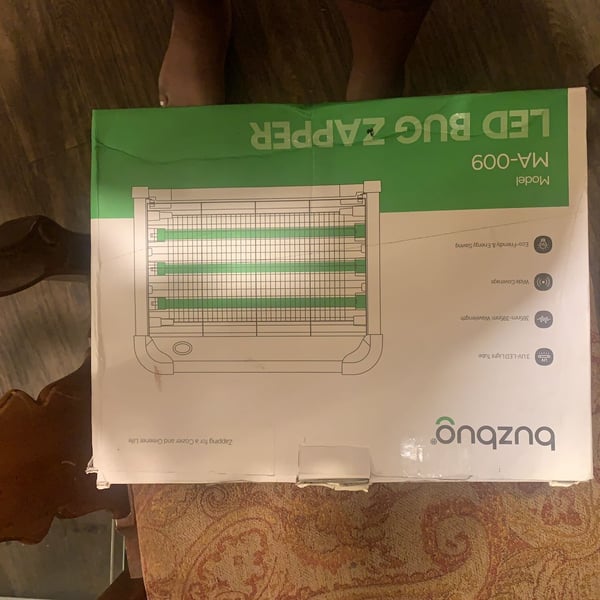 Buzbug LED Bug Zapper Model MA-009