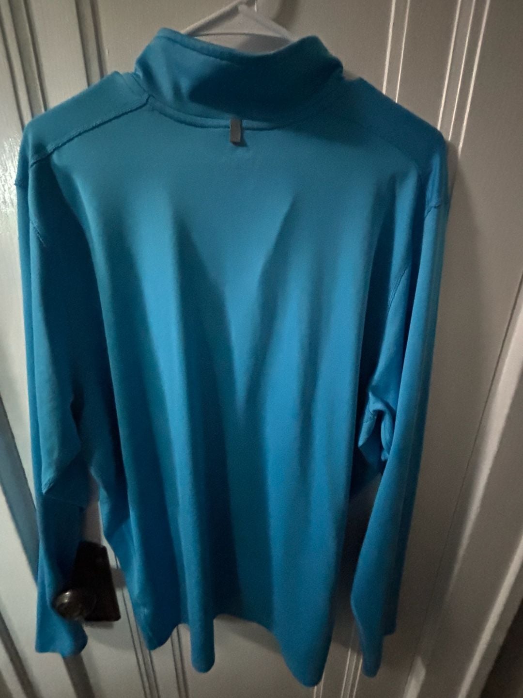 Nike Running Dri-Fit 1/4 Zip Pullover Blue 2XL 4
