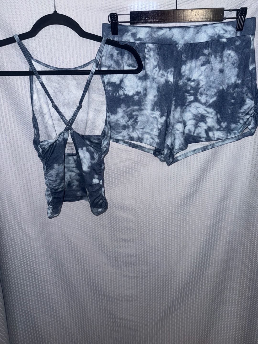 Gilly Hicks Tie Dye Ruched Lounge Set Size M 2