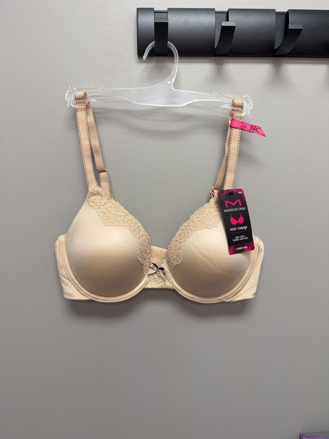 Maidenform Extra Coverage T-Shirt Bra 34C 2