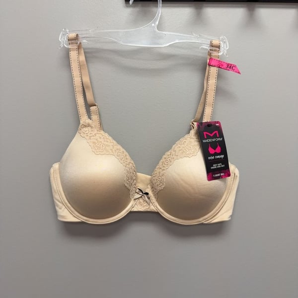 Maidenform Extra Coverage T-Shirt Bra 34C
