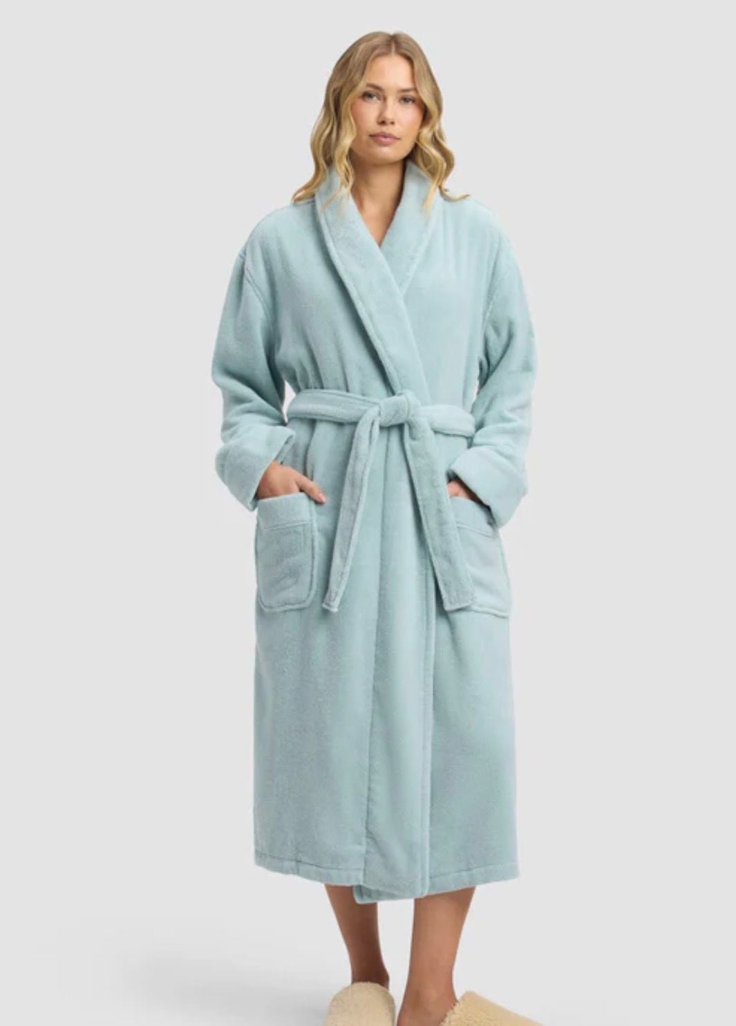 Cozy Earth Luxe Bath Robe Tide Size S 1