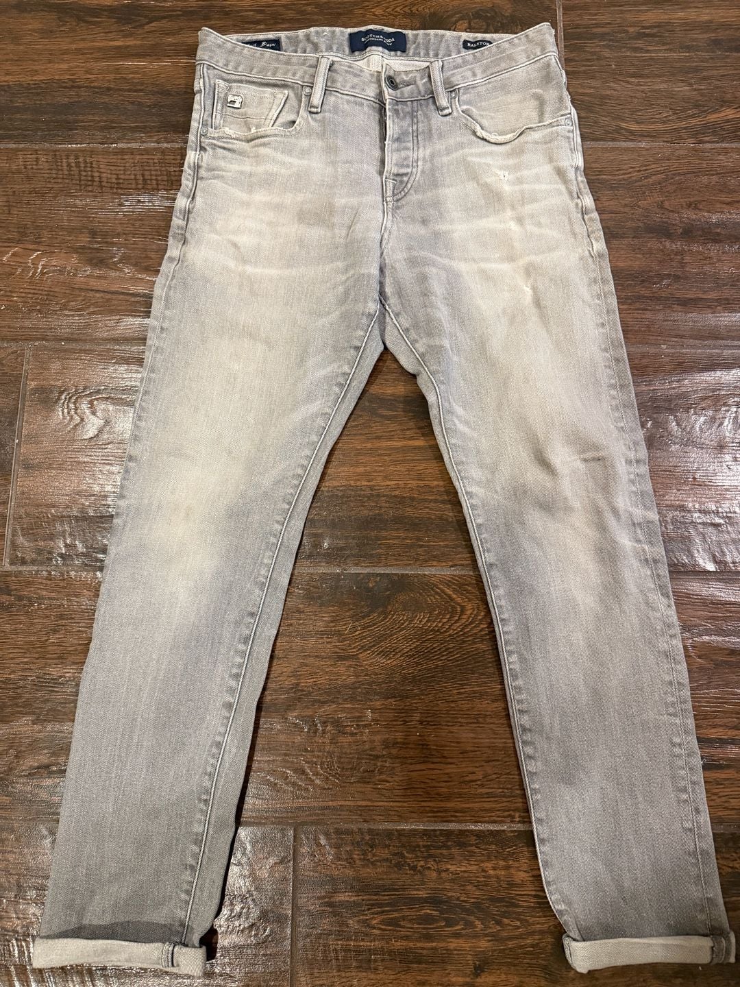 Scotch & Soda Amsterdams Blauw Ralston Jeans 29x30 2