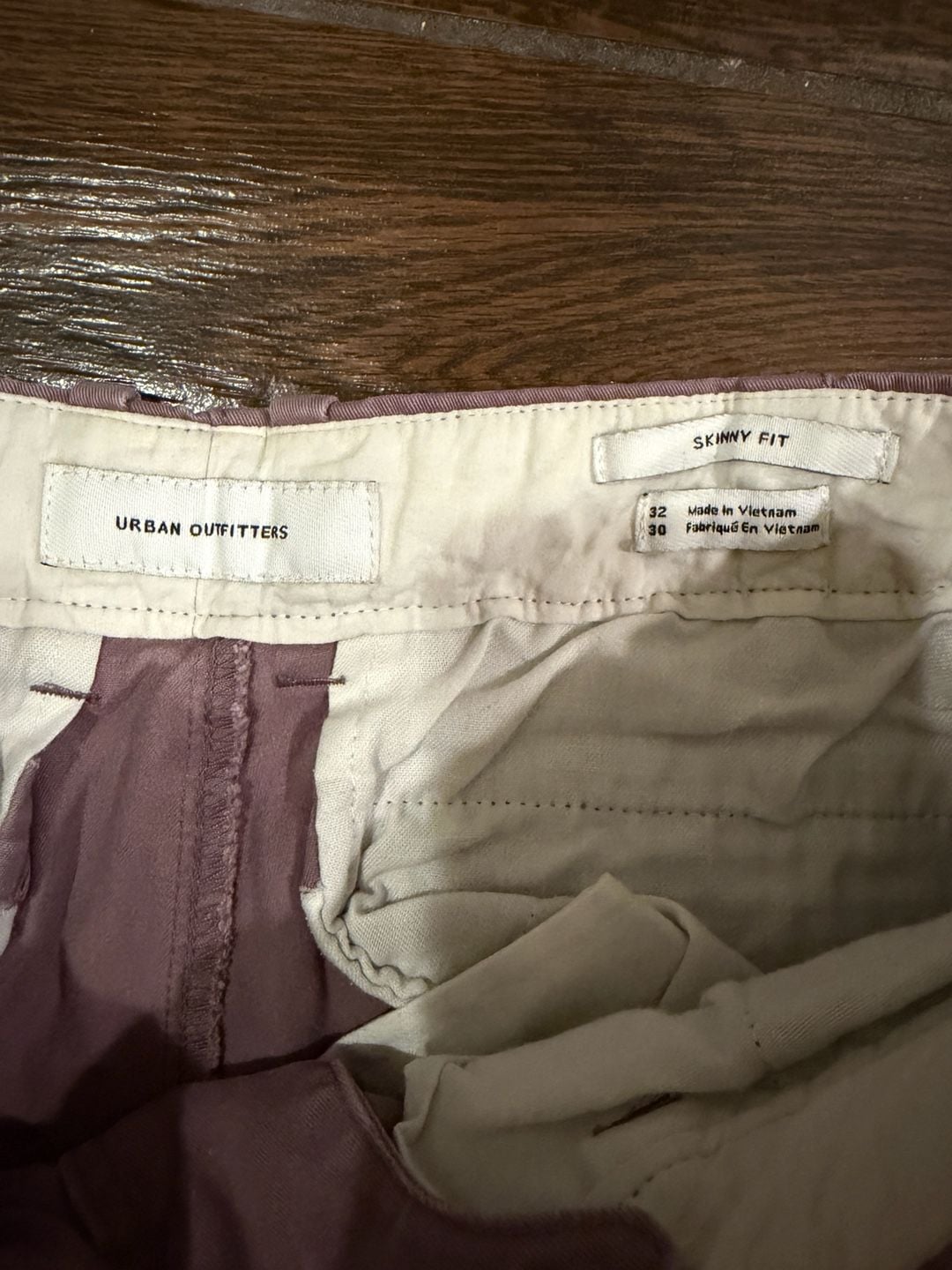 Urban Outfitters Skinny Fit Chino Pants 32x30 3