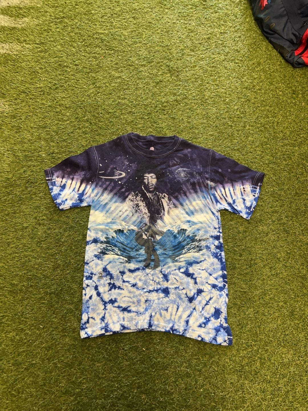 The Mountain Jimi Hendrix Cosmic Wave Graphic T-Shirt 2