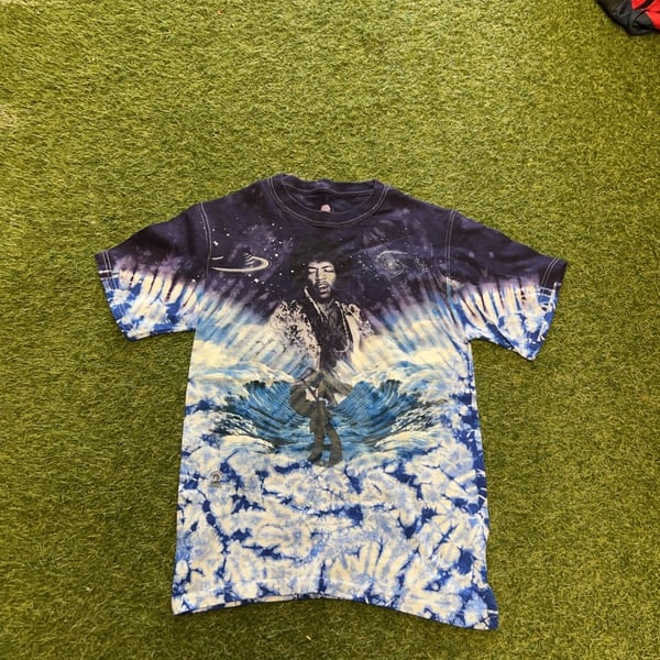 The Mountain Jimi Hendrix Cosmic Wave Graphic T-Shirt