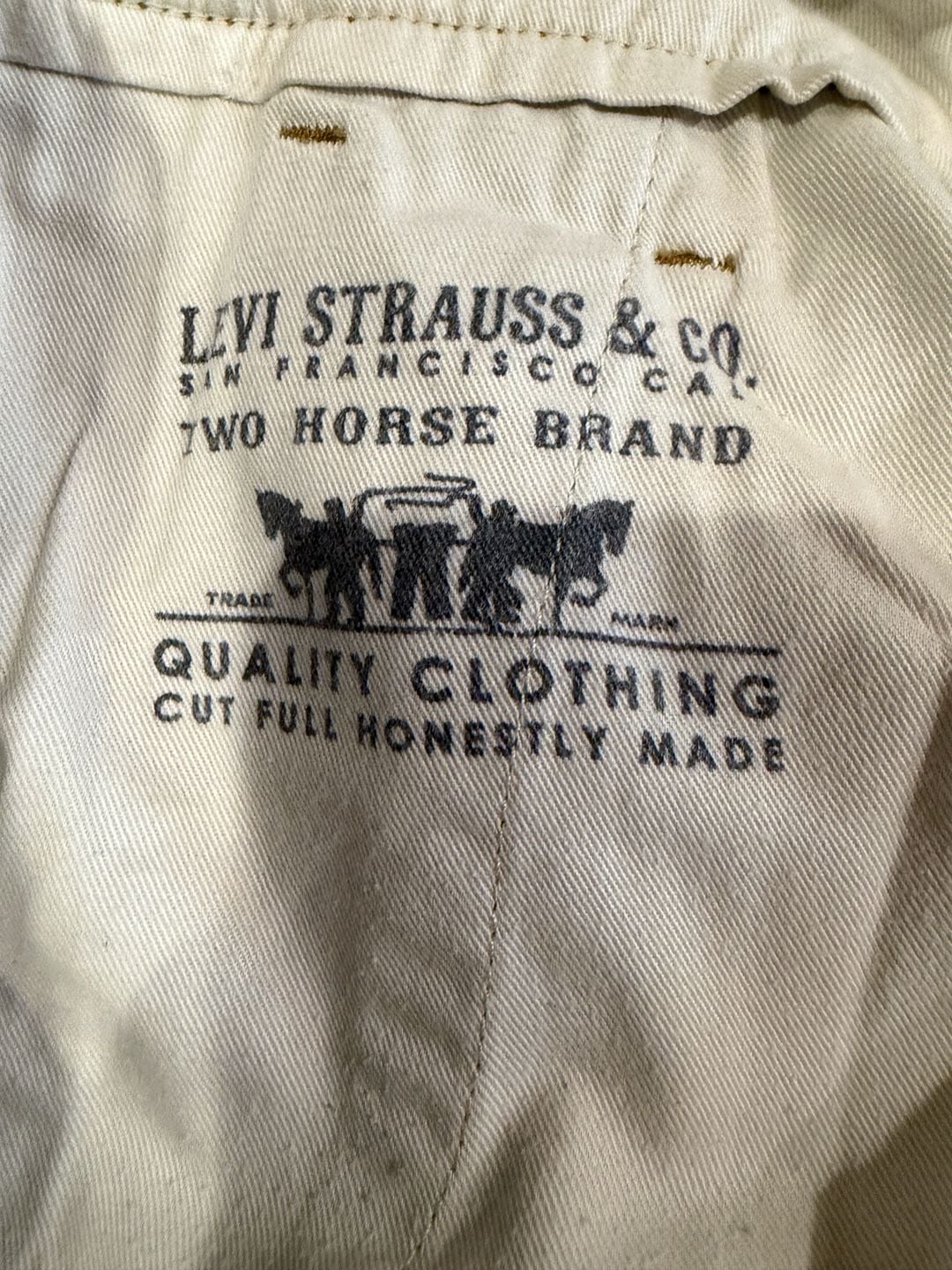 Levi Strauss & Co. Men's Tan Jogger Pants 4