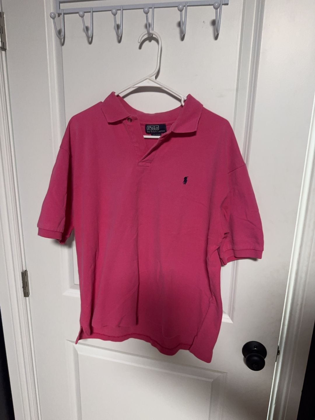 Vintage Polo by Ralph Lauren Pink Short Sleeve Polo Shirt 2
