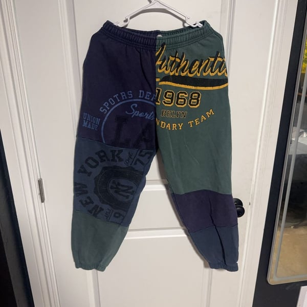 Urban Outfitters Colorblock Graphic Sweatpants Size S