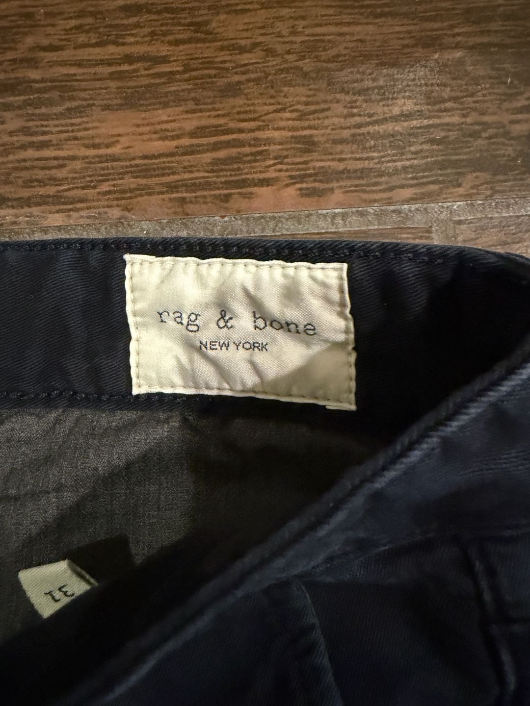 rag & bone Navy Chino Pants Size 31 4