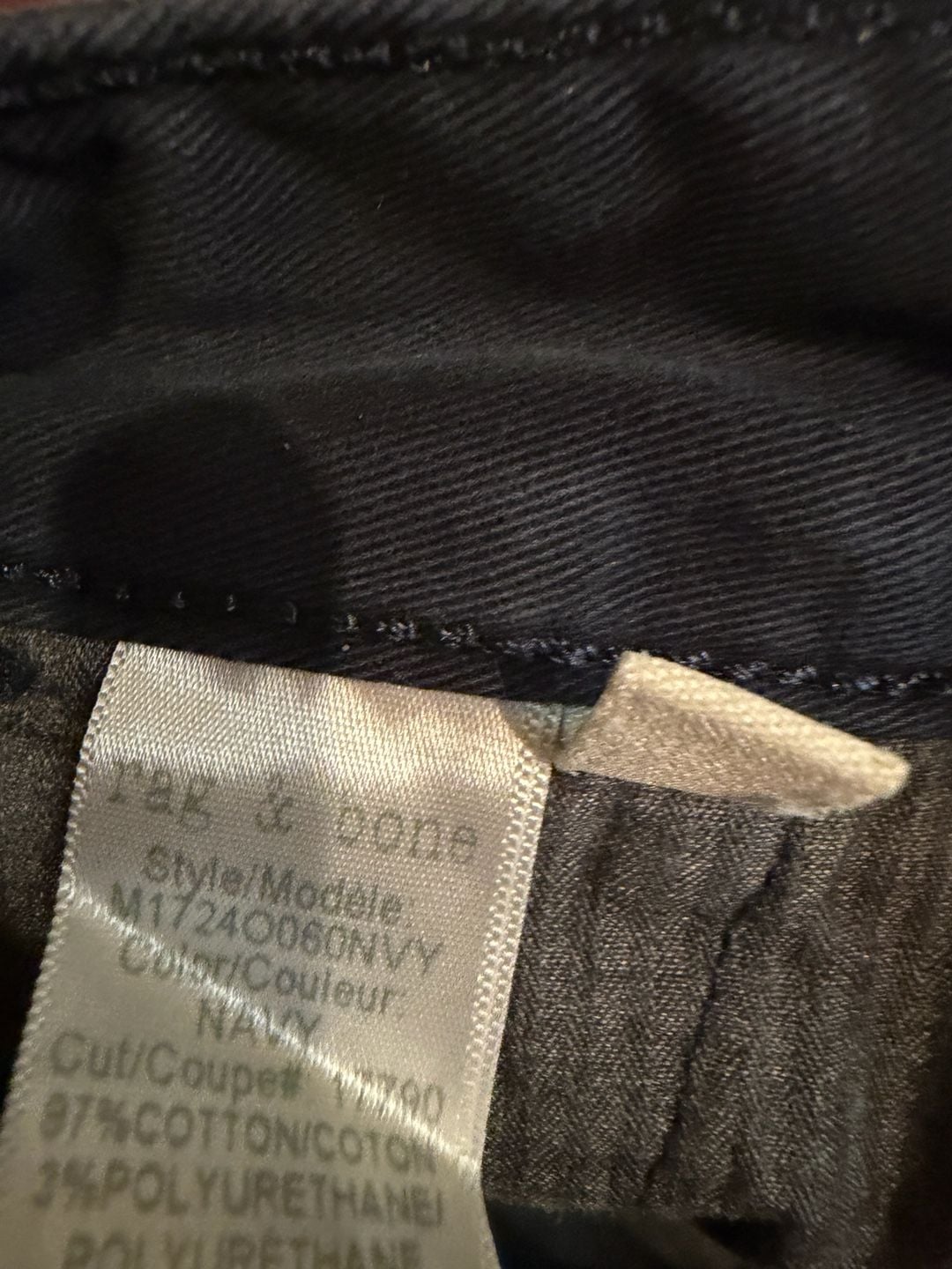 rag & bone Navy Chino Pants Size 31 5